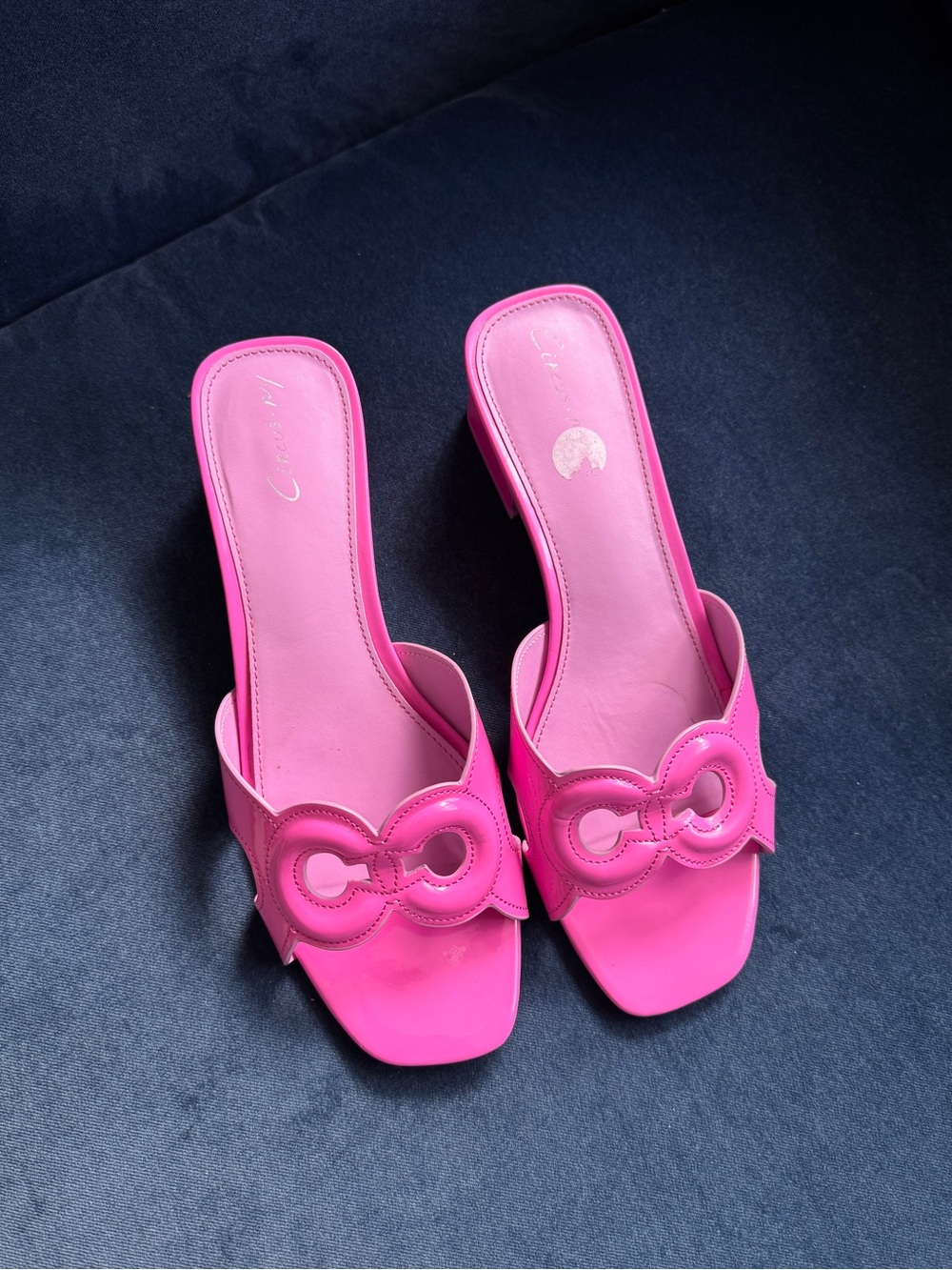 Circus NY by Sam Edelman Nia Heeled Sandals in hot pink Size 8
